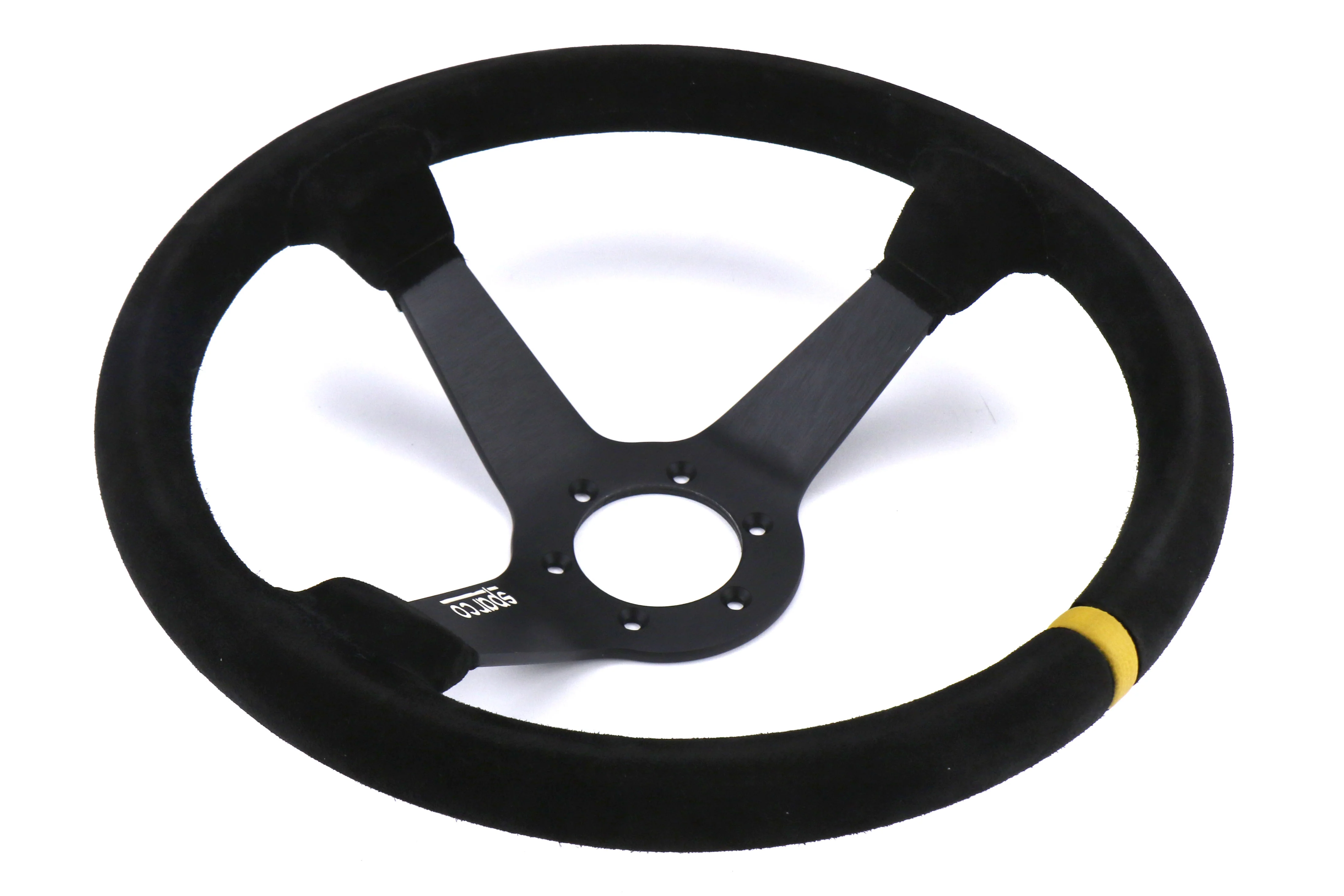 Sparco 325 Competition Black Suede Steering Wheel 350mm - 2013+ FRS / BRZ - Image 3