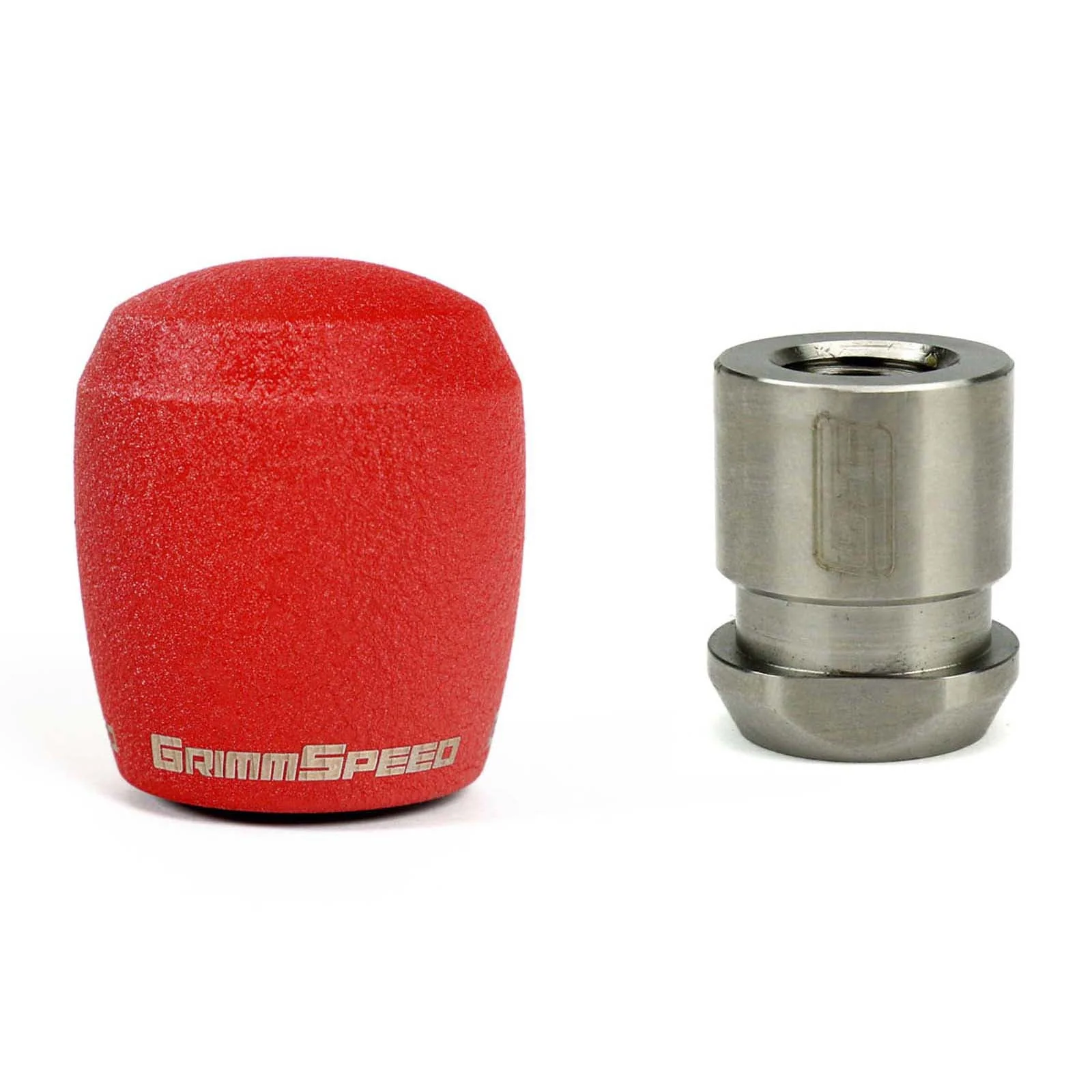 GrimmSpeed Stubby Shift Knob Stainless Steel Red - Subaru 6MT Models (inc. 2004+ STI / 2013+ BRZ) - Image 15