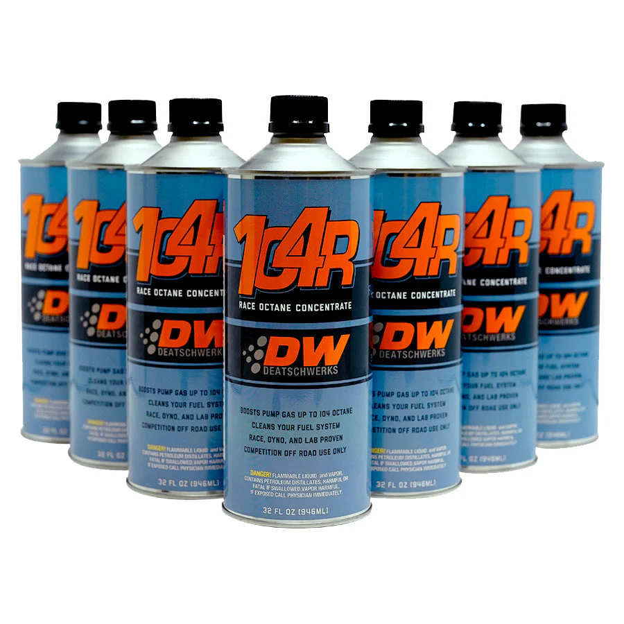 DeatschWerks 104R Race Octane Booster 32oz cans, case of 8 - Universal - Image 2