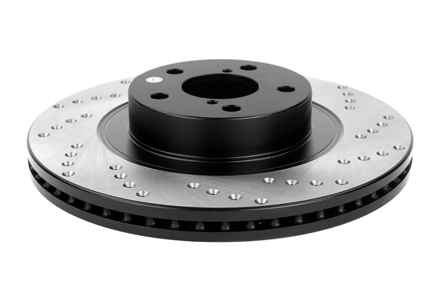 Stoptech Drilled Rotor Single Front Left Subaru Models (inc. 2009-2013 WRX) - Image 3