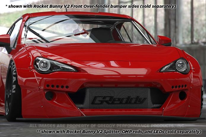 Greddy Rocket Bunny V2 Front Bumper - 2013+ FR-S / BRZ / 86