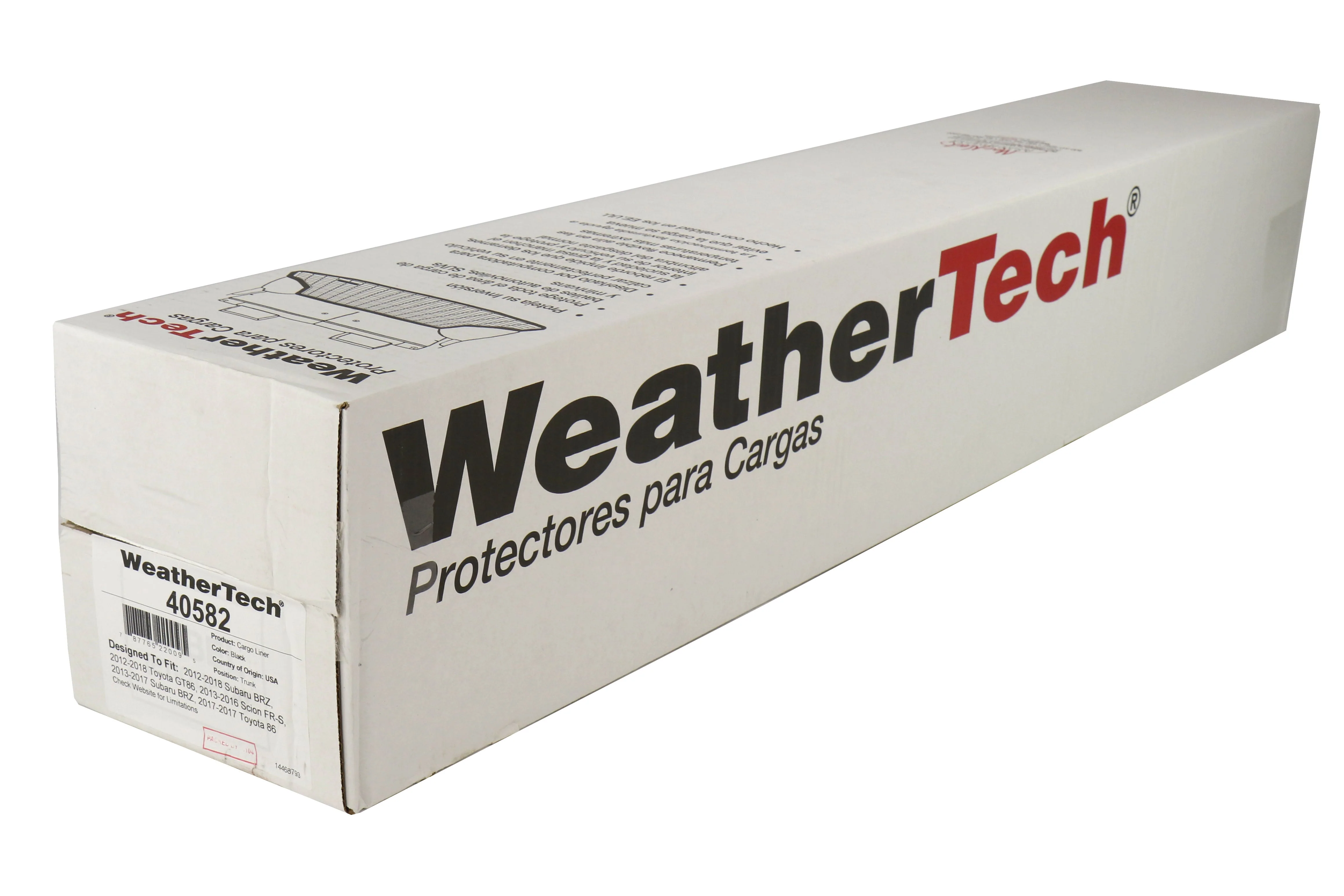 Weathertech Cargo/Trunk Liner - 2013-2021 Scion FR-S / Subaru BRZ / Toyota 86 - Image 6