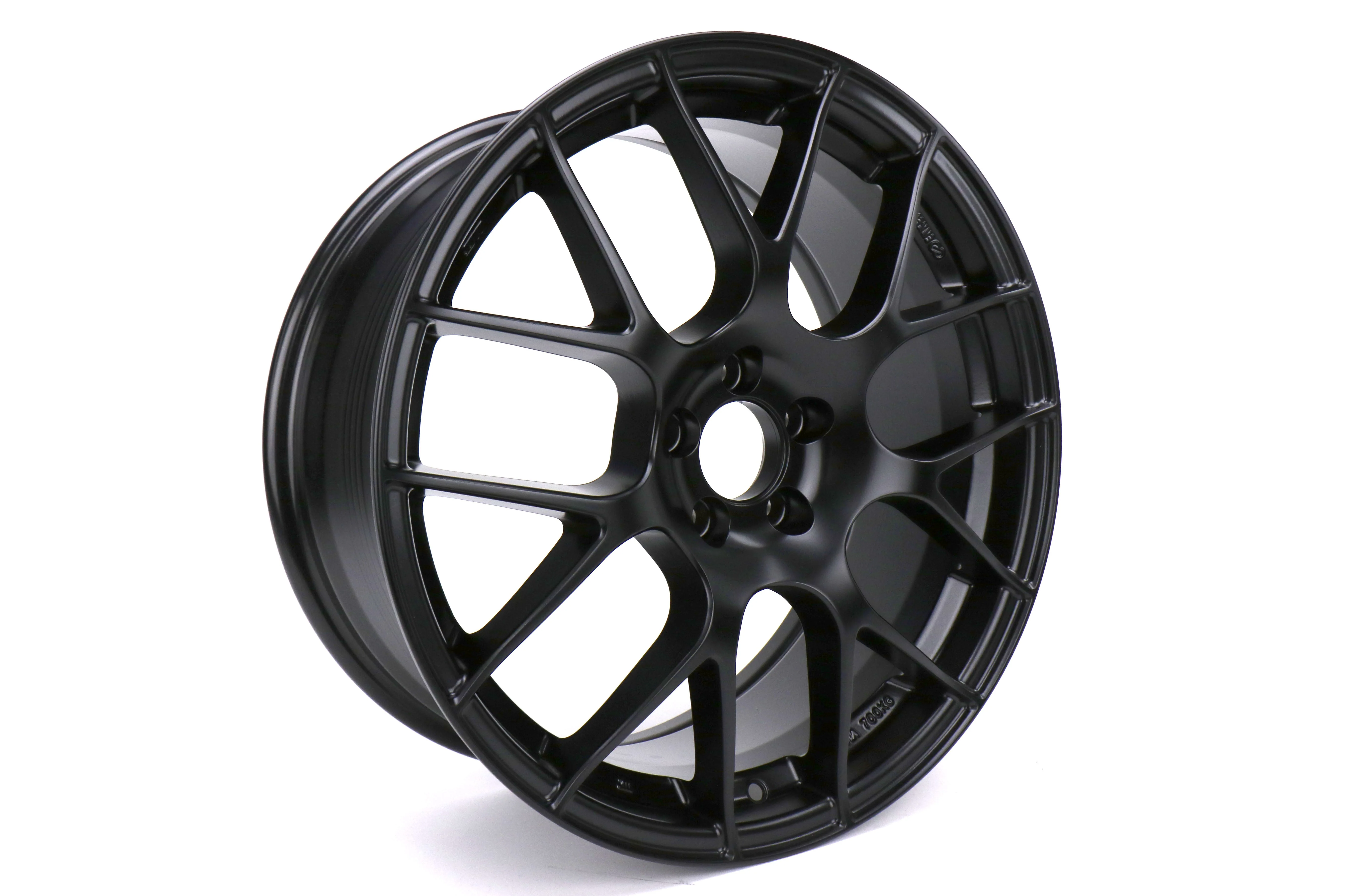 Enkei Raijin Matte Black 18x8 +45 5x100 (Single Wheel) - 2013-2024 Subaru BRZ / Scion FR-S / Toyota GR86 / 2014-2018 Subaru Forester - Image 2