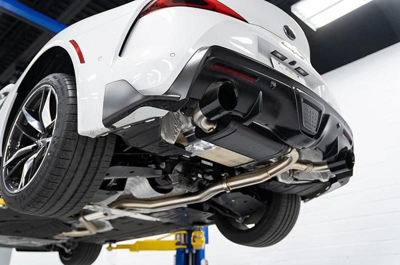 aFe Power Takeda 3" to 2-1/2" 304 Stainless Steel Catback Exhaust - 2020-2024 Toyota GR Supra - Image 16
