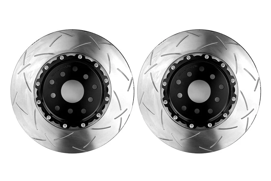 DBA 5000 Series T-Slot Slotted Rotor Pair Front - 2004-2017 Subaru STI - Image 6