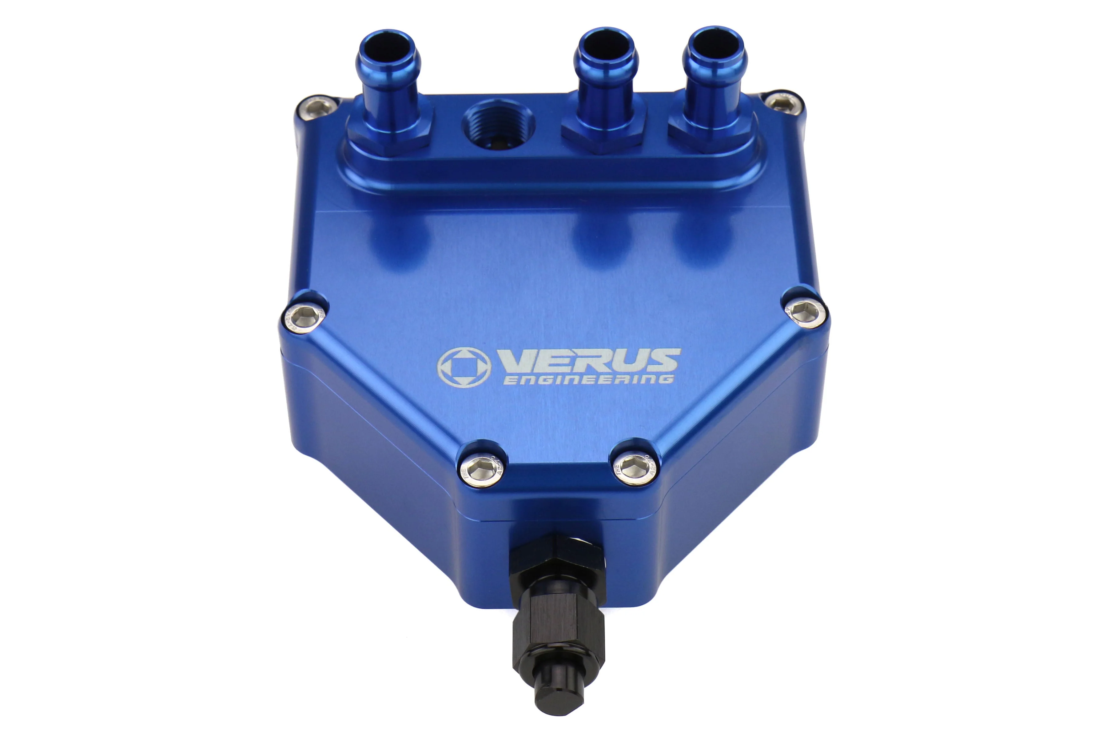 Verus Engineering Dual Air Oil Separator Blue - 2013-2021 Scion FR-S / Subaru BRZ / Toyota 86 - Image 2
