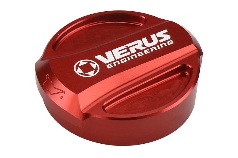 Verus Engineering Oil Cap Red 2020 Toyota Supra - 2020+ A90 Supra - Image 9
