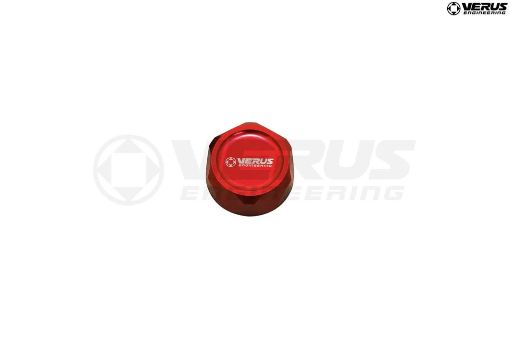 FHS Oil Cap, Anodized Red - Subaru - Image 3