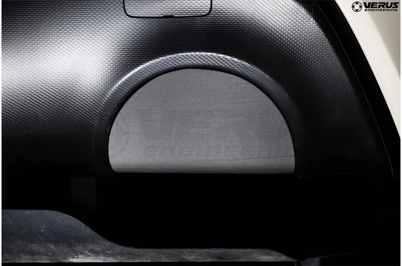 Verus Engineering Exhaust Cutout Cover Left-Hand Side - 2013-2020 Subaru BRZ / 2013-2016 Scion FR-S / 2017+ Toyota 86 - Image 2
