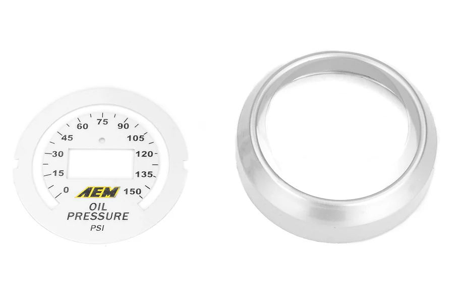 AEM Oil Pressure Gauge Digital 0-150psi 52mm - Universal - Image 8