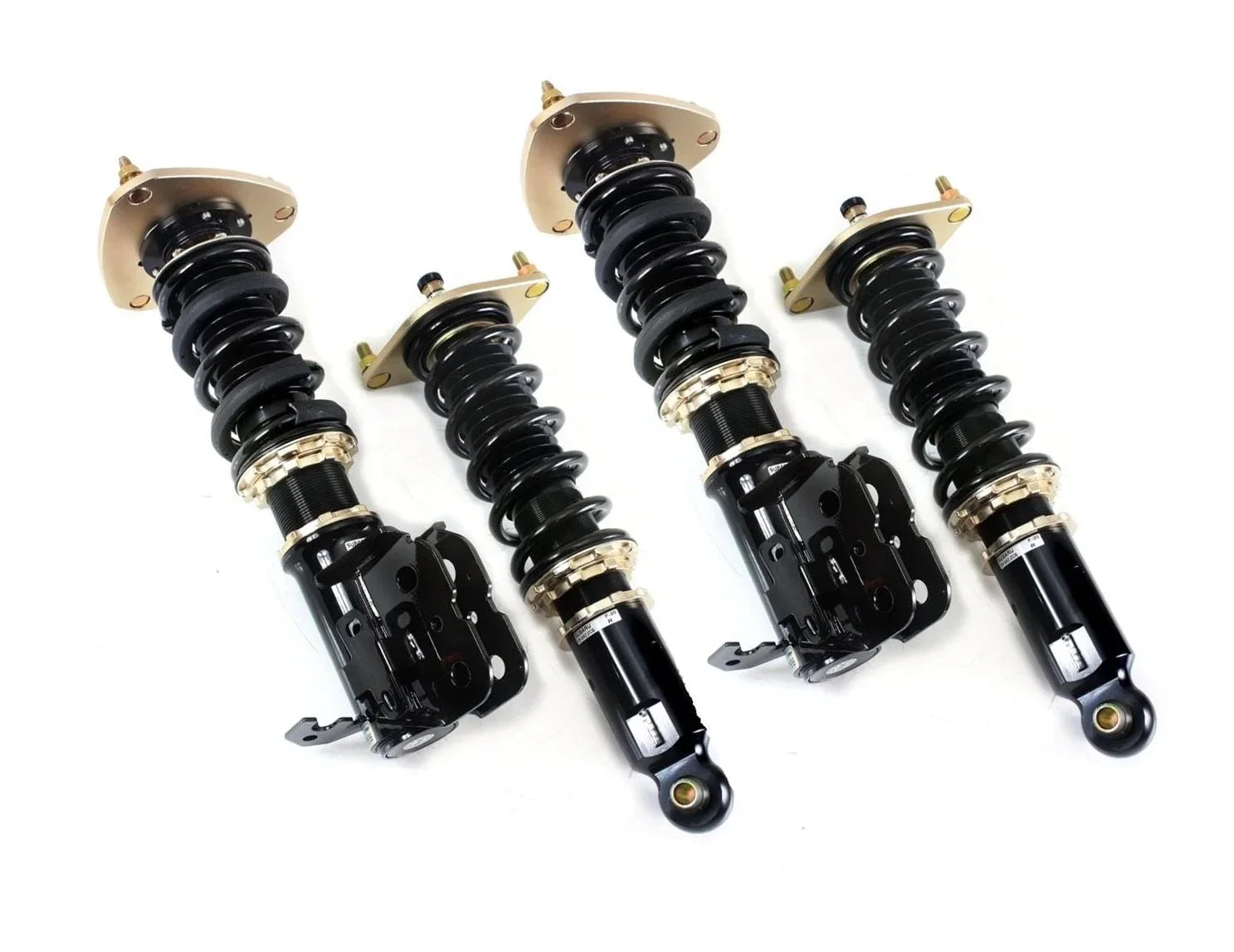 BC Racing BR Coilovers Extreme Low w/ Default Springs (12K Front / 12K Rear) - 2013-2016 Scion FR-S / 2013-2020 Subaru BRZ / 2017-2020 Toyota 86