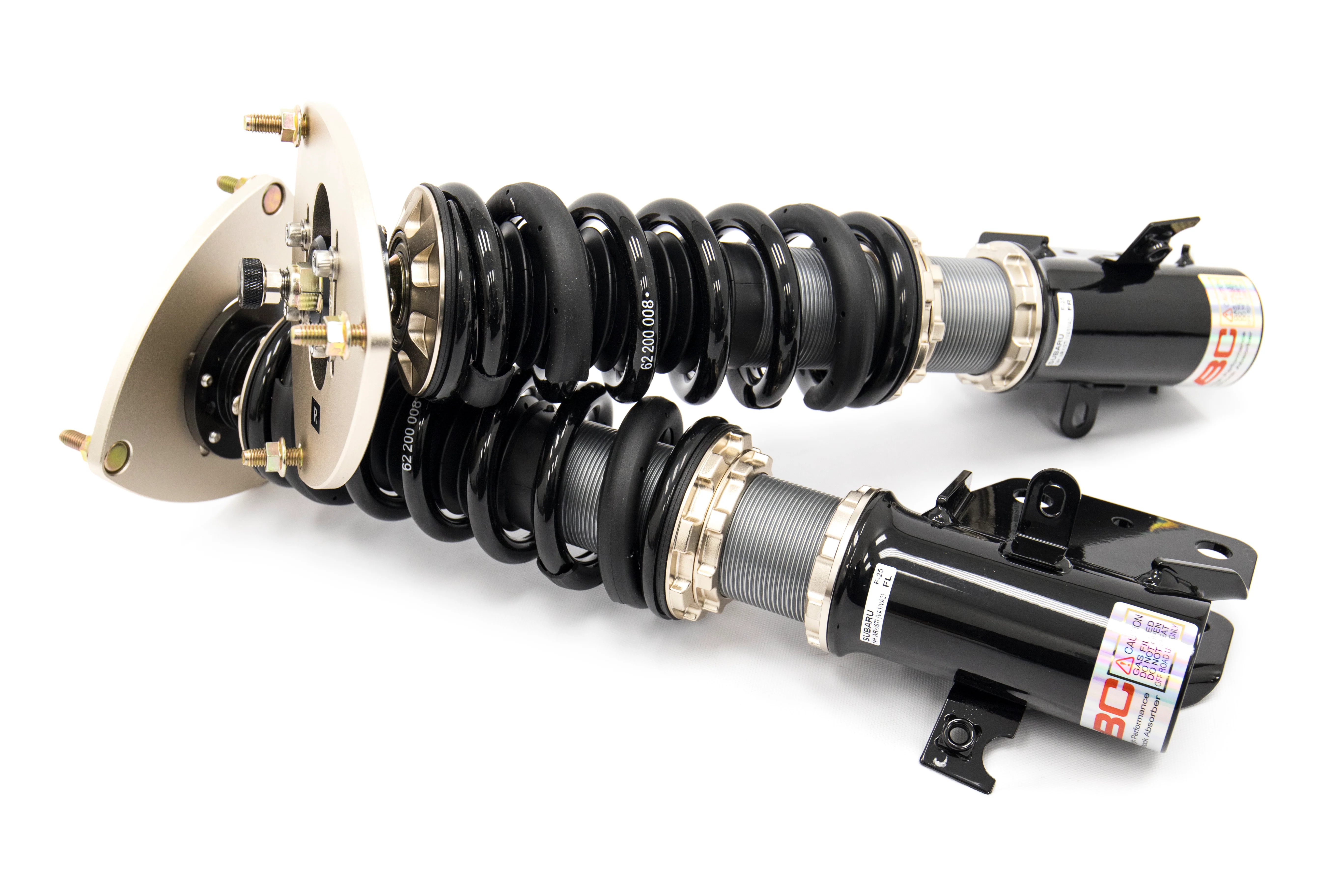 BC Racing DS Series Coilovers 16k front / 16k Rear - 2015 Subaru WRX  / 2015-2017 Subaru STI - Image 4