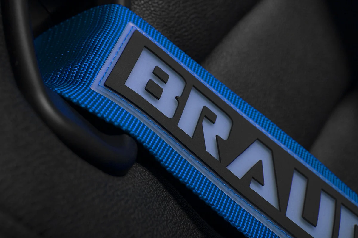 Braum 5 Point 3inch SFI Approved Racing Harness - Blue Each - Universal - Image 2