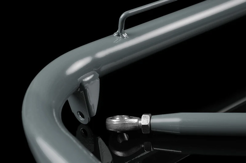 Braum 48-51inch Universal Racing Harness Bar Kit - Space Gray Each - Universal