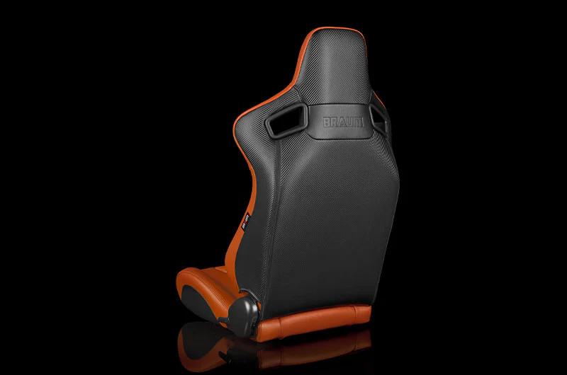 Braum Elite Series Sport Seats - British Tan Leatherette Pair - Universal - Image 3