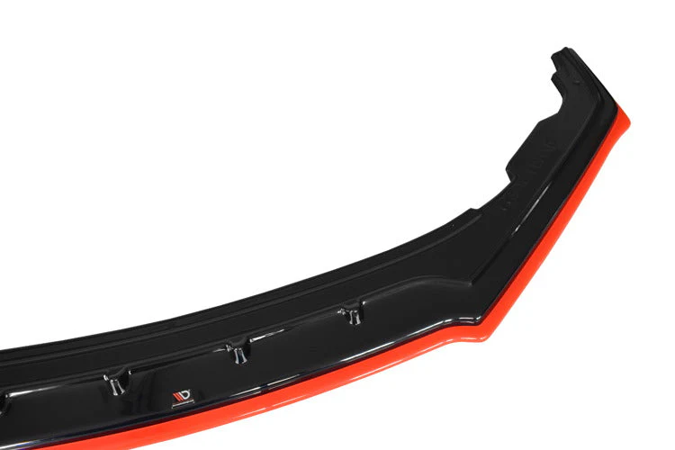Maxton Design V4 Redline Gloss Black Front Lip - 2017-2020 Subaru BRZ - Image 3