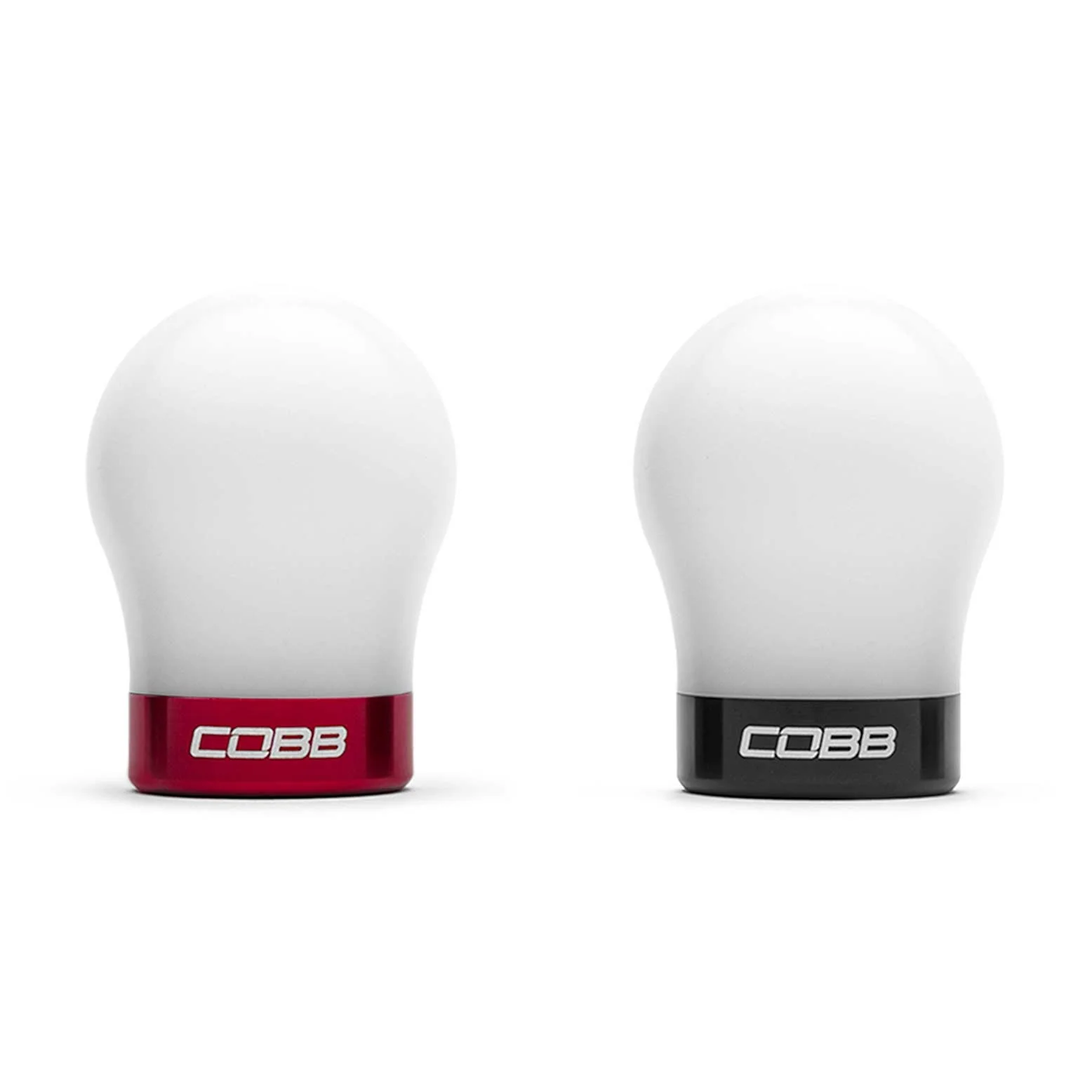 COBB Short Weighted Shift Knob - White - 2013-2024 Scion FR-S / Subaru BRZ / Toyota GR86 - Image 3