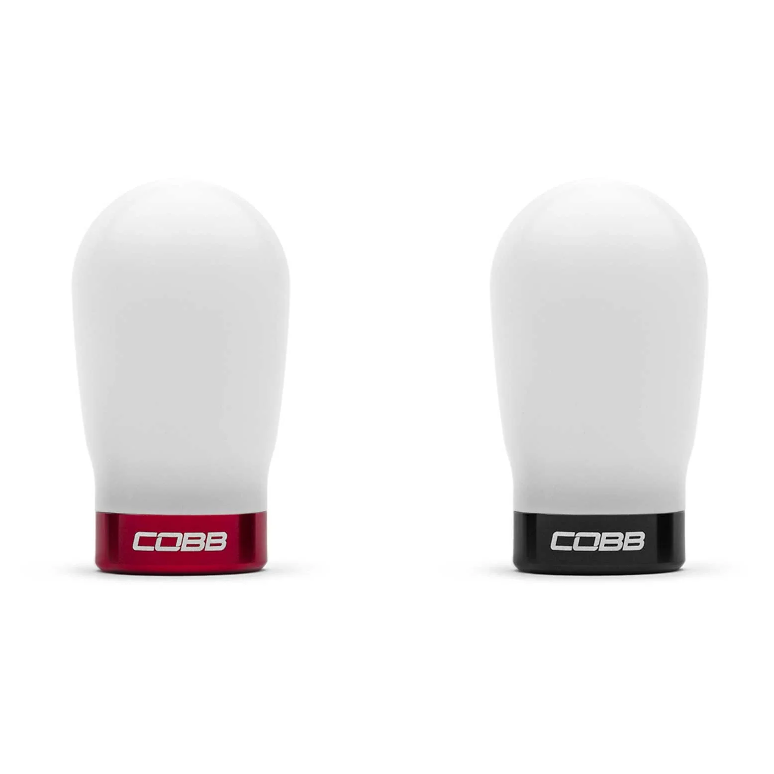 COBB Tall Weighted Shift Knob - White - 2013-2024 Scion FR-S / Subaru BRZ / Toyota GR86 (MT ONLY) - Image 3