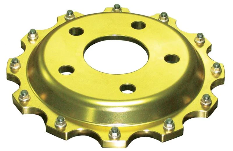 DBA 2004+ STi Front Slotted 5000 Series Replacement Rotor Rings - Image 2