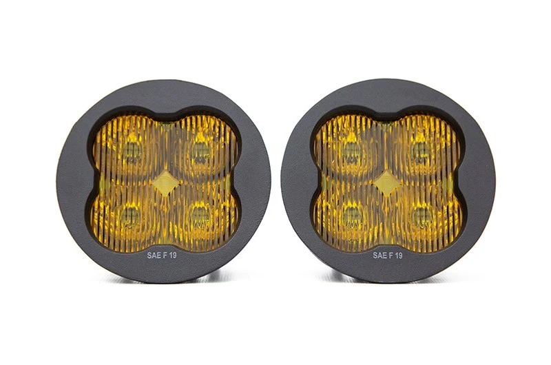 Diode Dynamics SS3 Sport Fog Light Kit (Yellow) - 2013-2016 Scion FR-S / 2015-2021 Subaru WRX / STI / 2013-2020 BRZ / 2016-2024 Crosstrek / 2014-2024 Forester / 2012-2024 Impreza / 2019-2024 Ascent - Image 10