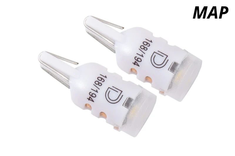 Diode Dynamics 194 LED Bulb SMD2 LED - Green (Pair) - Image 5