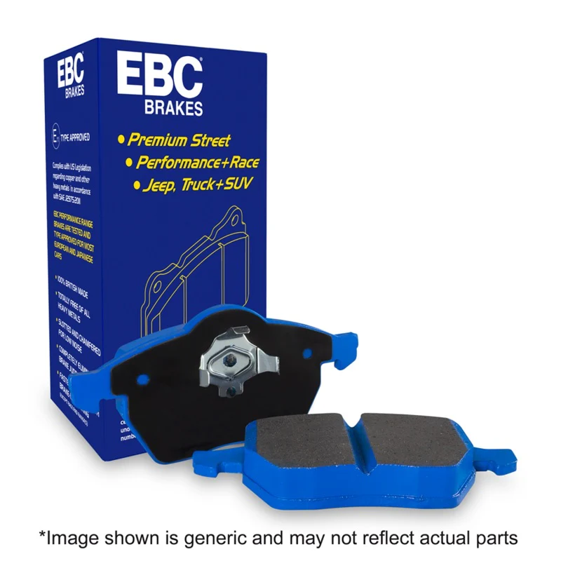EBC Bluestuff Rear Brake Pads - 2013-2026 Subaru BRZ / Toyota GT/GR86 / Scion FR-S (Non Brembo) - Image 4