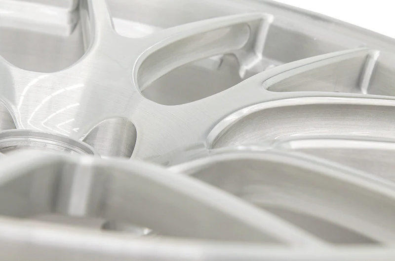 Apex Race Parts EC-7R  Forged Brushed Clear 17x9.5 +40 5x100 (Single Wheel) - 2013-2024 Subaru BRZ / Scion FR-S / Toyota GR86 / 2014-2018 Subaru Forester - Image 4