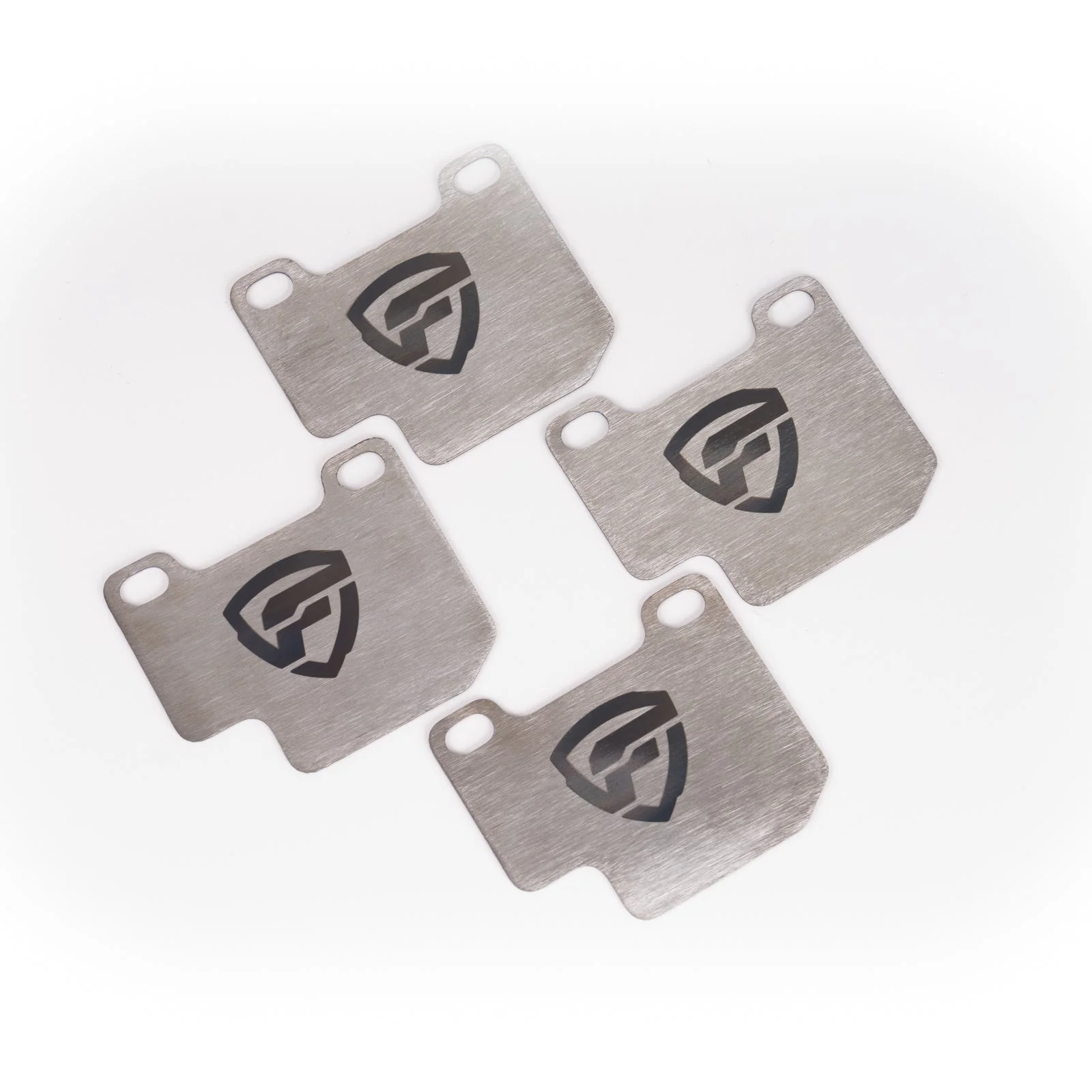 FactionFab Titanium Rear Brake Shim Set 2 Piston Brembo - 2004-2017 Subaru STI
