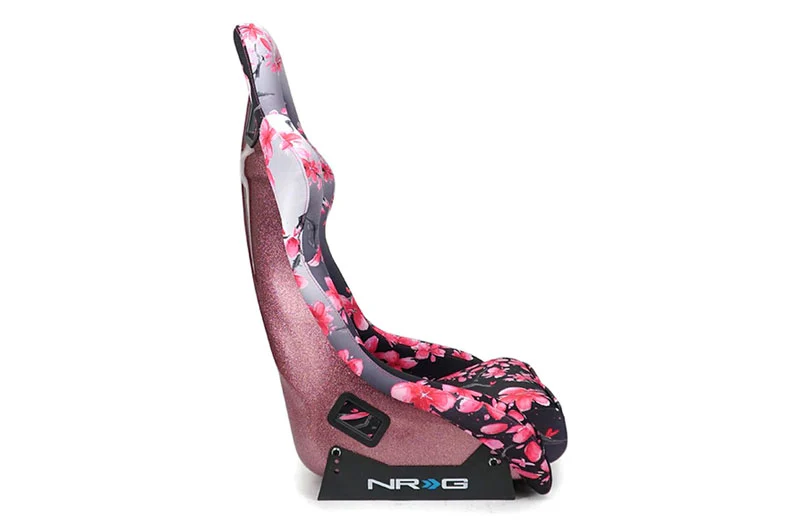 NRG Innovations FRP Sakura Japanese Blossom Edition Bucket Seat (Large) - Universal - Image 10