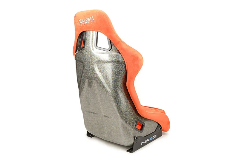 NRG Innovations FRP Ultra Edition Bucket Seat - Orange - Universal - Image 8