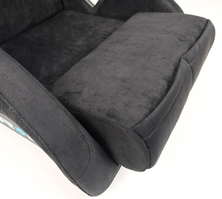 NRG Innovations FRP Bucket Seat ULTRA Edition with peralized back, Black alcantara material(medium) - Universal - Image 11