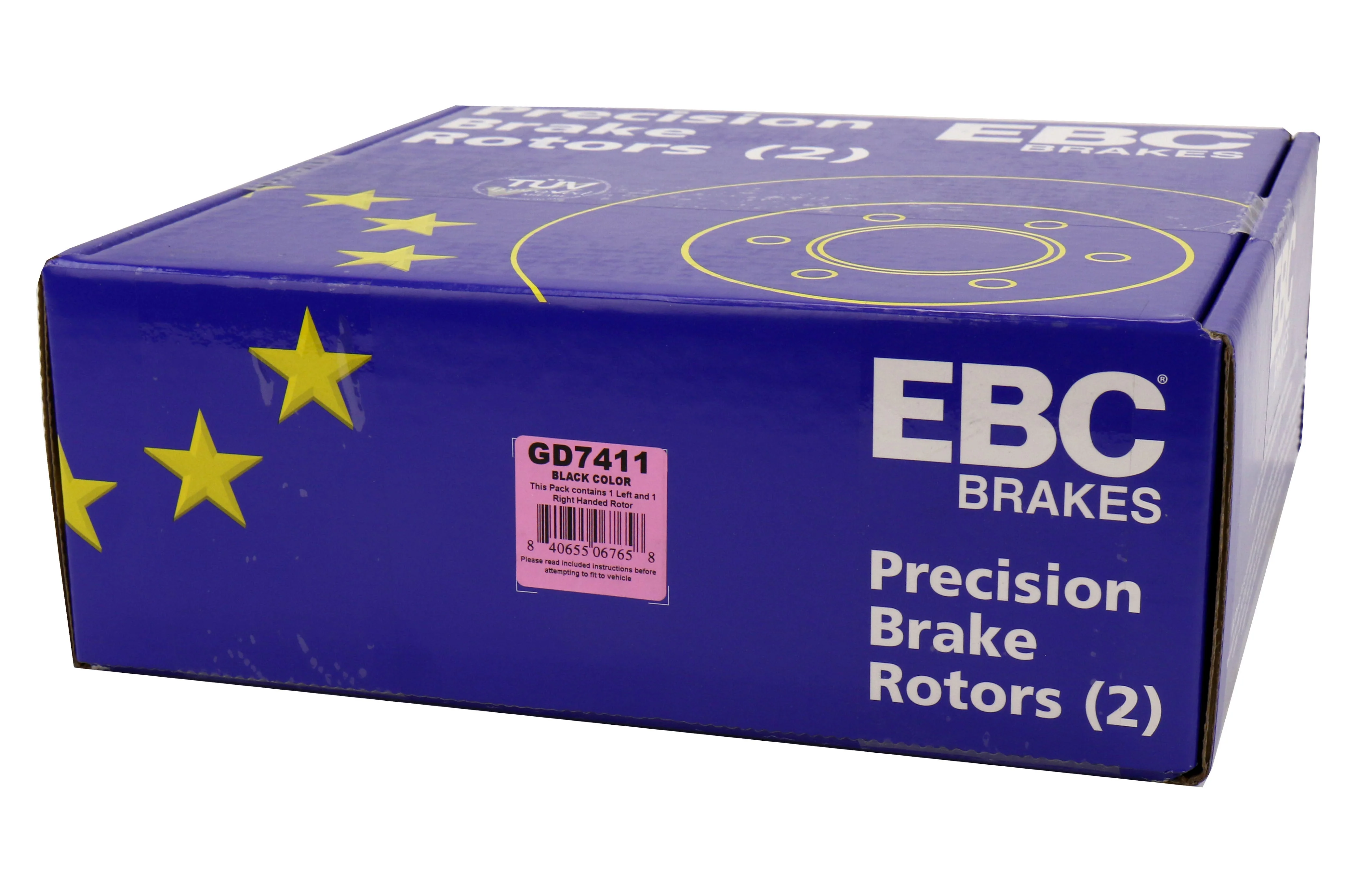 EBC Turbo Grooved Front Rotors - 2013-2026 Subaru BRZ / Toyota GT/GR86 / Scion FR-S (W/ Vented Rear Rotors) - Image 4