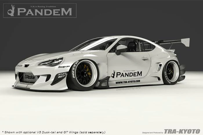 GReddy Pandem V3 Aero Kit without Wings - 2013-2016 Scion FR-S / 2013-2020 Subaru BRZ / 2017-2020 Toyota 86 - Image 4