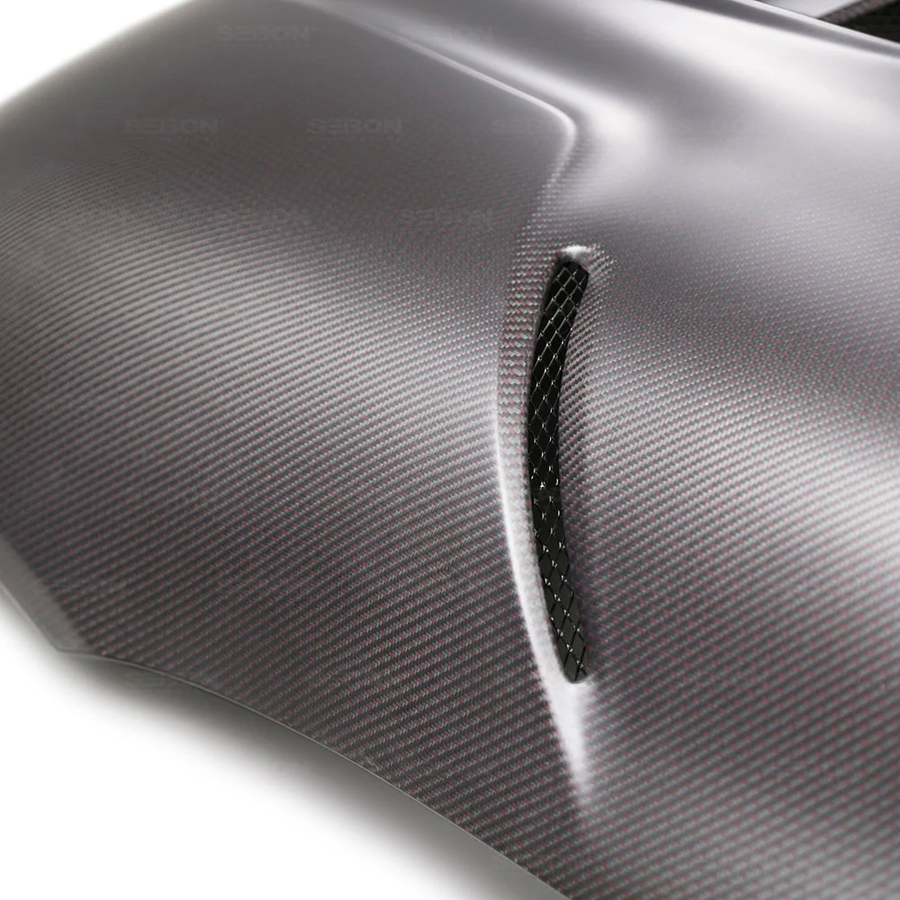 Seibon TS-Style Red Dry Carbon Hood - 2020+ A90 Supra - Image 13