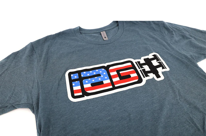 IAG Performance IAG USA Boxer Logo T-Shirt - Indigo / Small - Image 3