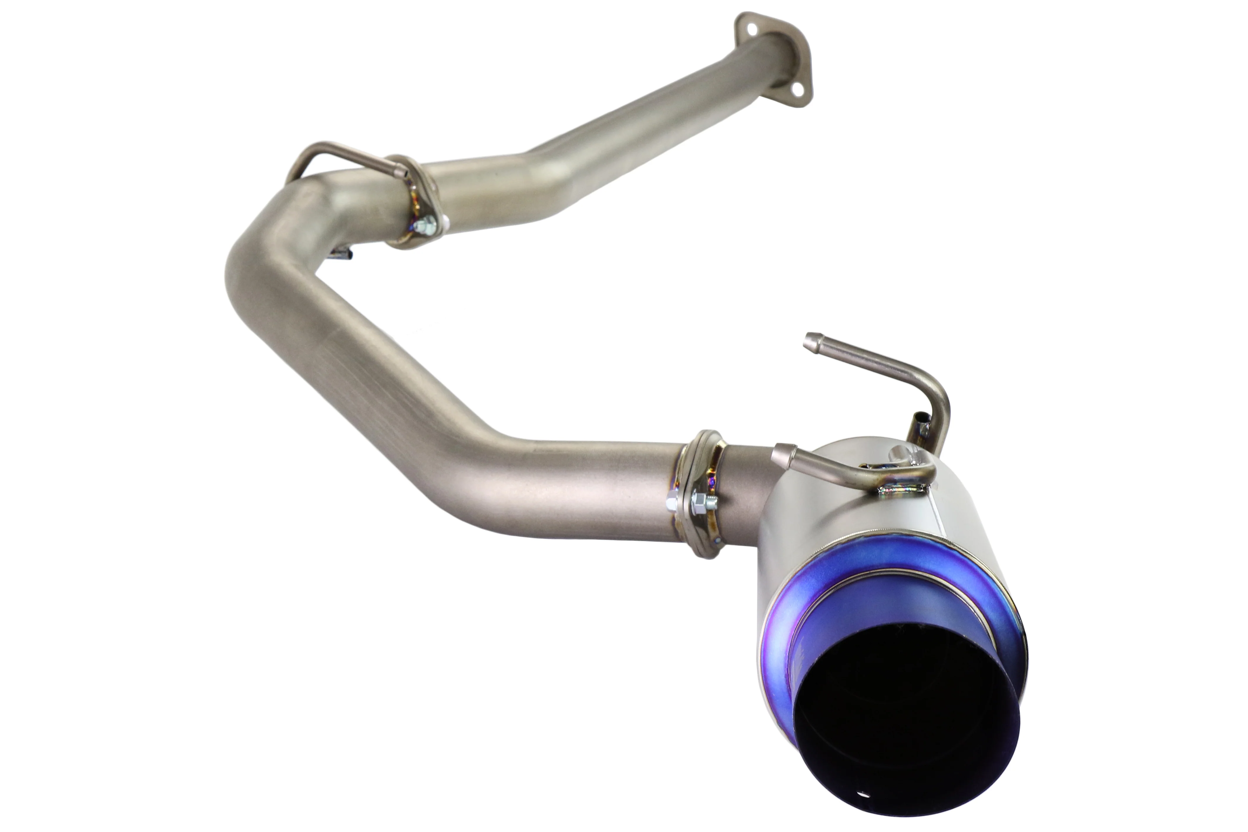 Invidia Full Titanium Single Exit Cat Back Exhaust - Burnt Tips - 2013-2024 Scion FR-S / Subaru BRZ / Toyota GR86 - Image 2