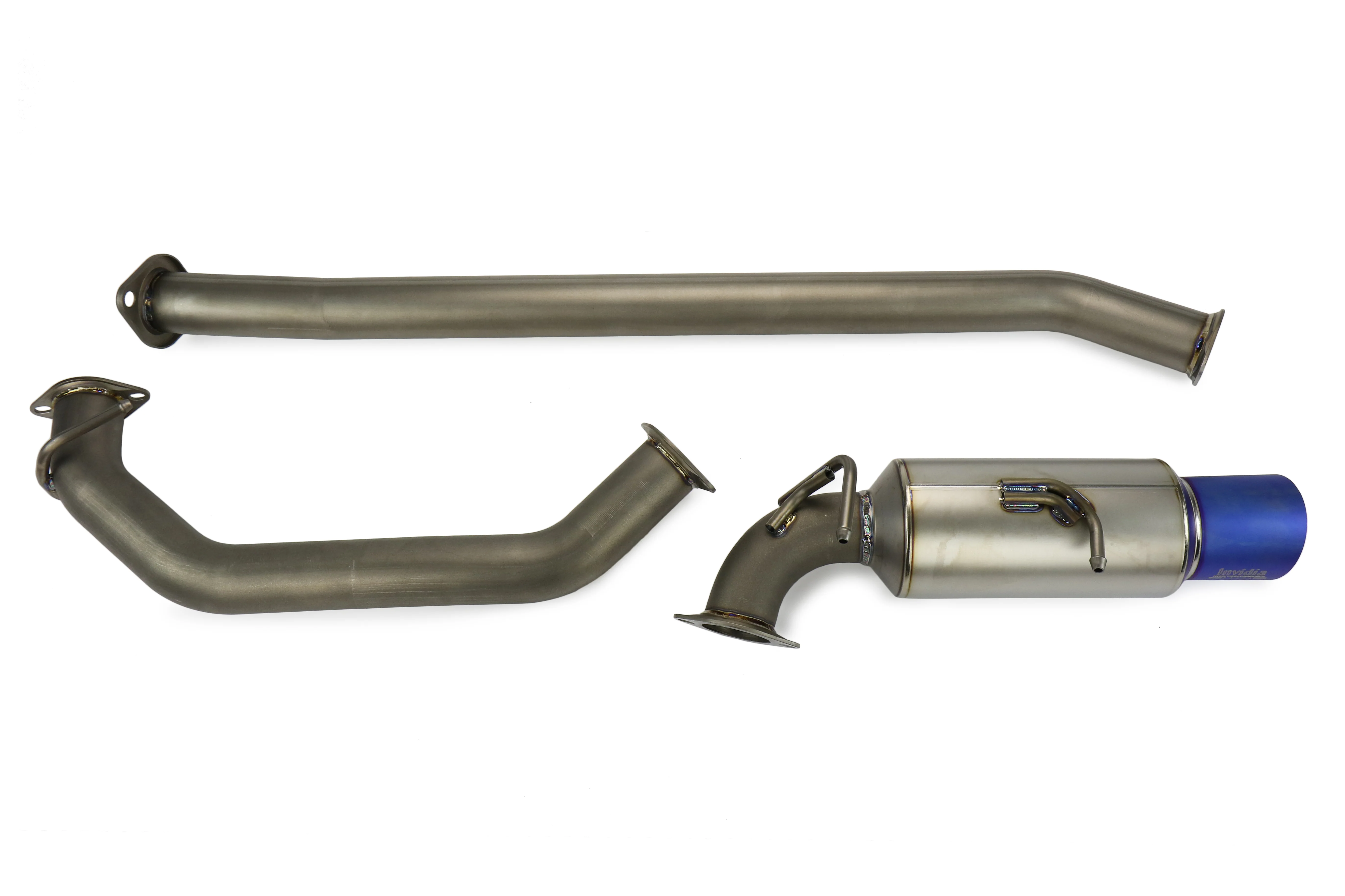 Invidia Full Titanium Single Exit Cat Back Exhaust - Burnt Tips - 2013-2024 Scion FR-S / Subaru BRZ / Toyota GR86 - Image 5