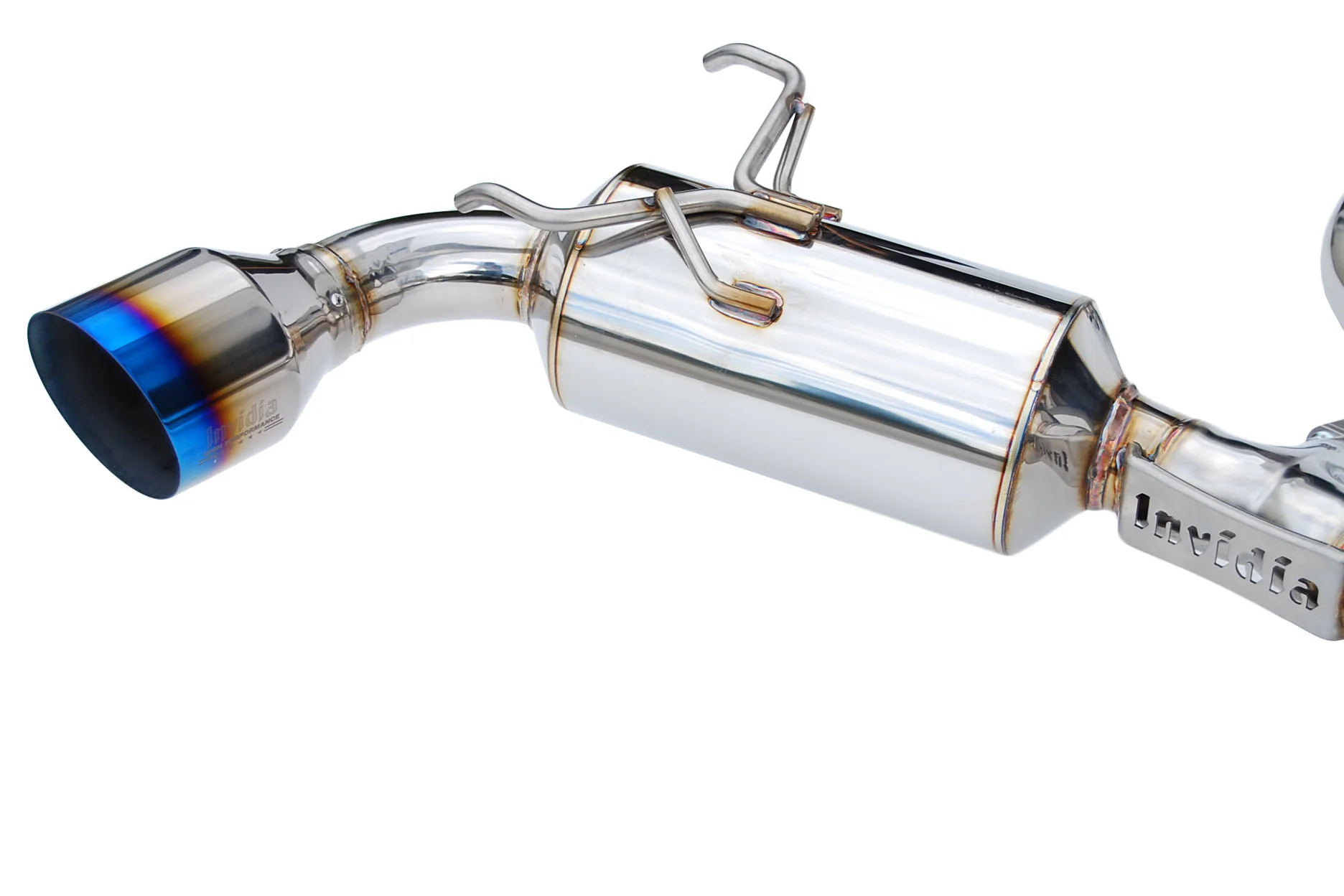 Invidia N2 Cat Back Exhaust - Titanium Tips - 2013-2024 Scion FR-S / Subaru BRZ / Toyota GR86 - Image 4