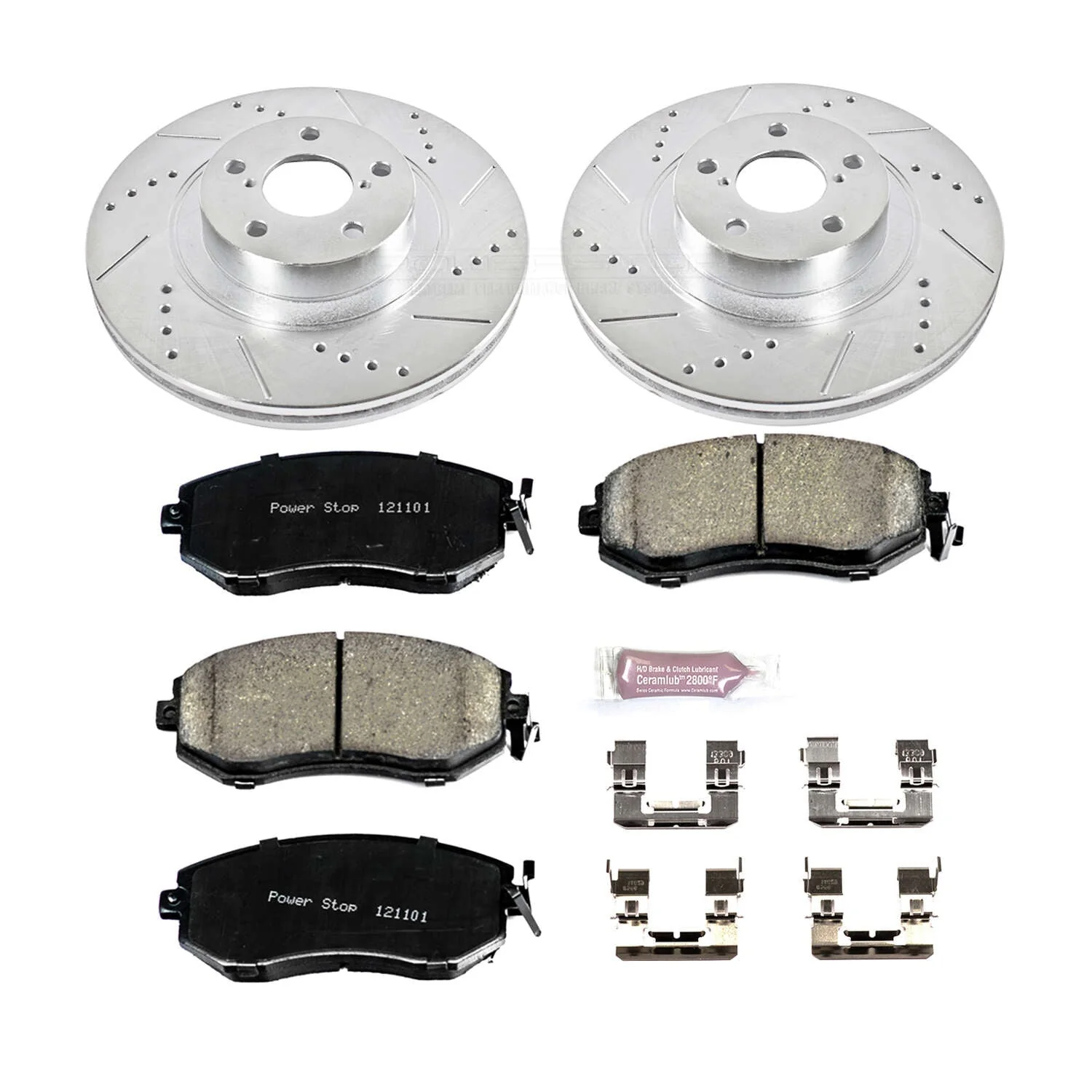 Power Stop Z23 Evolution Brake Kit (Front) - 2013-2016 Scion FR-S / 2013-2020 Subaru BRZ / 2016-2021 Crosstrek / 2010-2018 Forester / 2013-2014 Outback  / 2017-2019 Toyota 86 - Image 9