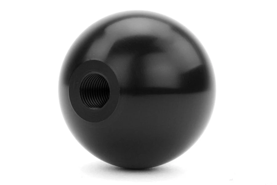 Killer B Motorsport WRC Style Round Shift Knob Black Brushed 6MT - Subaru 6MT Models (inc. 2004+ STI / 2015+ WRX) - Image 2