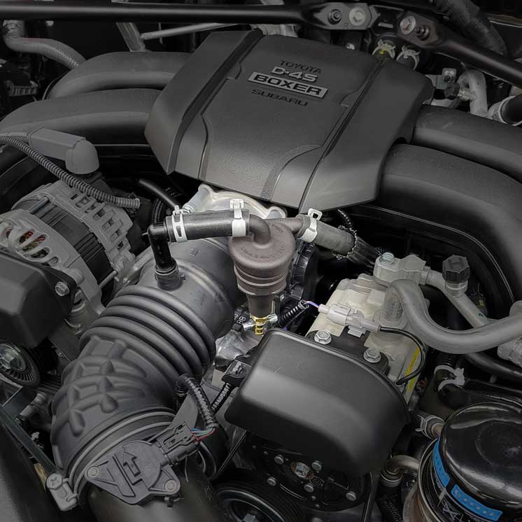 Killer B Motorsport Performance Dual AOS Catch Can - 2022-2026 Subaru BRZ / Toyota GR86 - Image 2