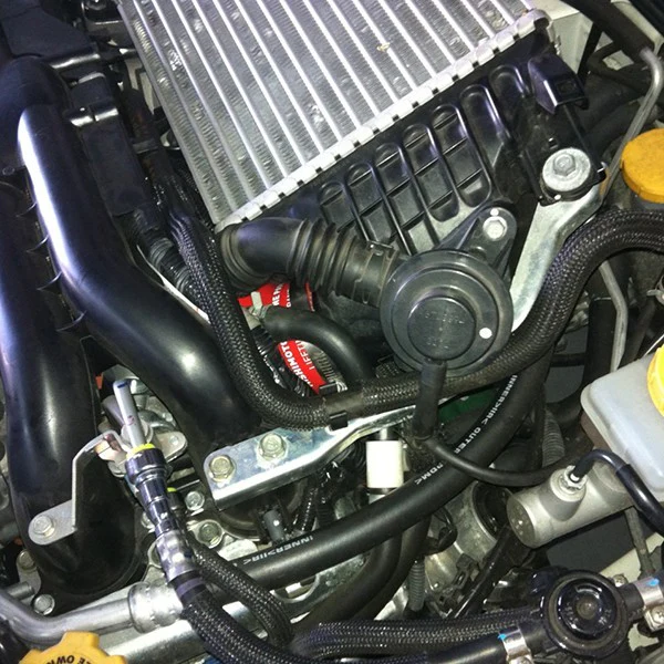 Mishimoto Silicone Throttle Body Hose (red, black, or blue) - 2015+ WRX-Red - Image 5