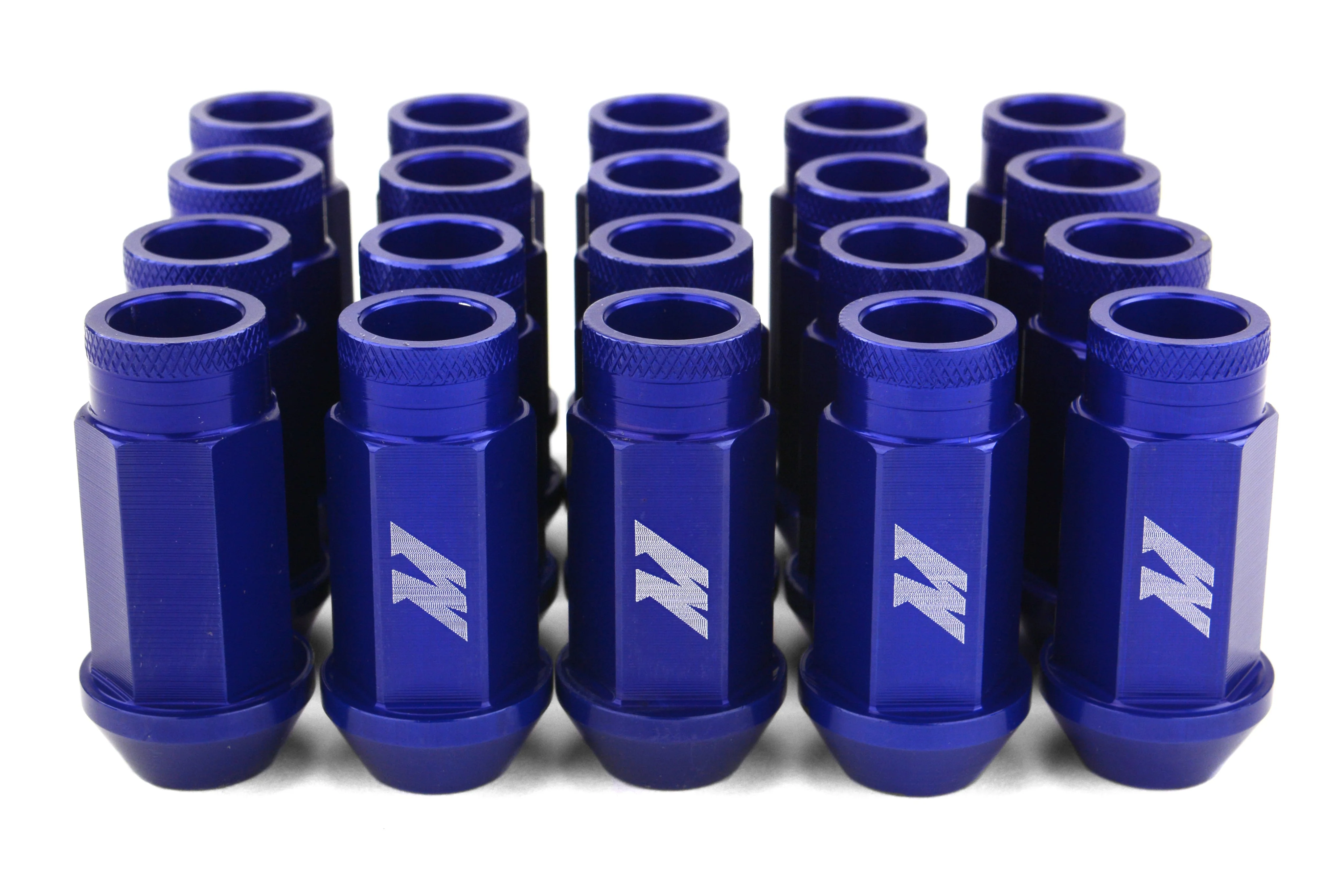 Mishimoto Aluminum Locking Lug Nuts Blue 12x1.25 - Universal - Image 2
