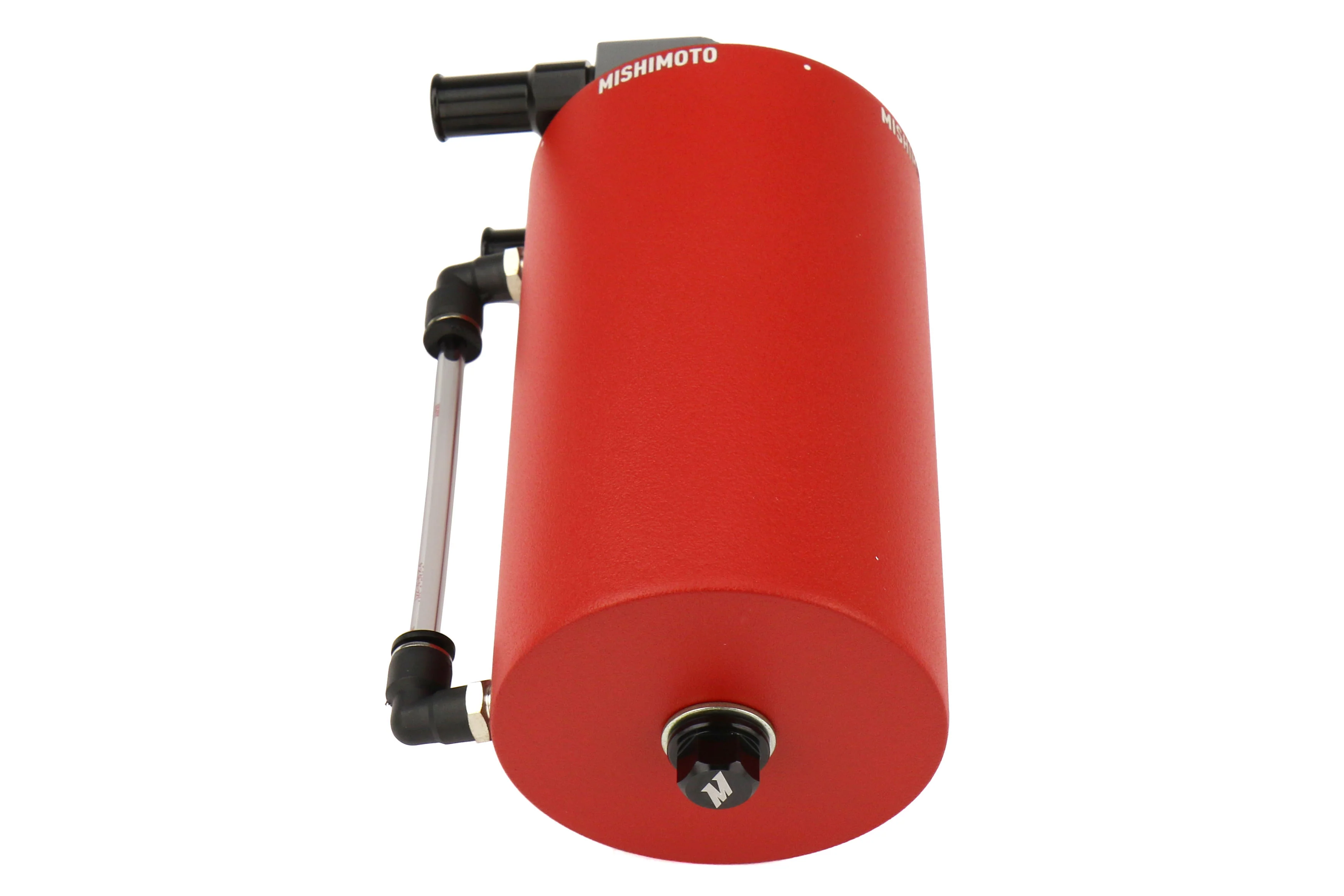 Mishimoto Oil Catch Can (Large) - Red - Universal - Image 2