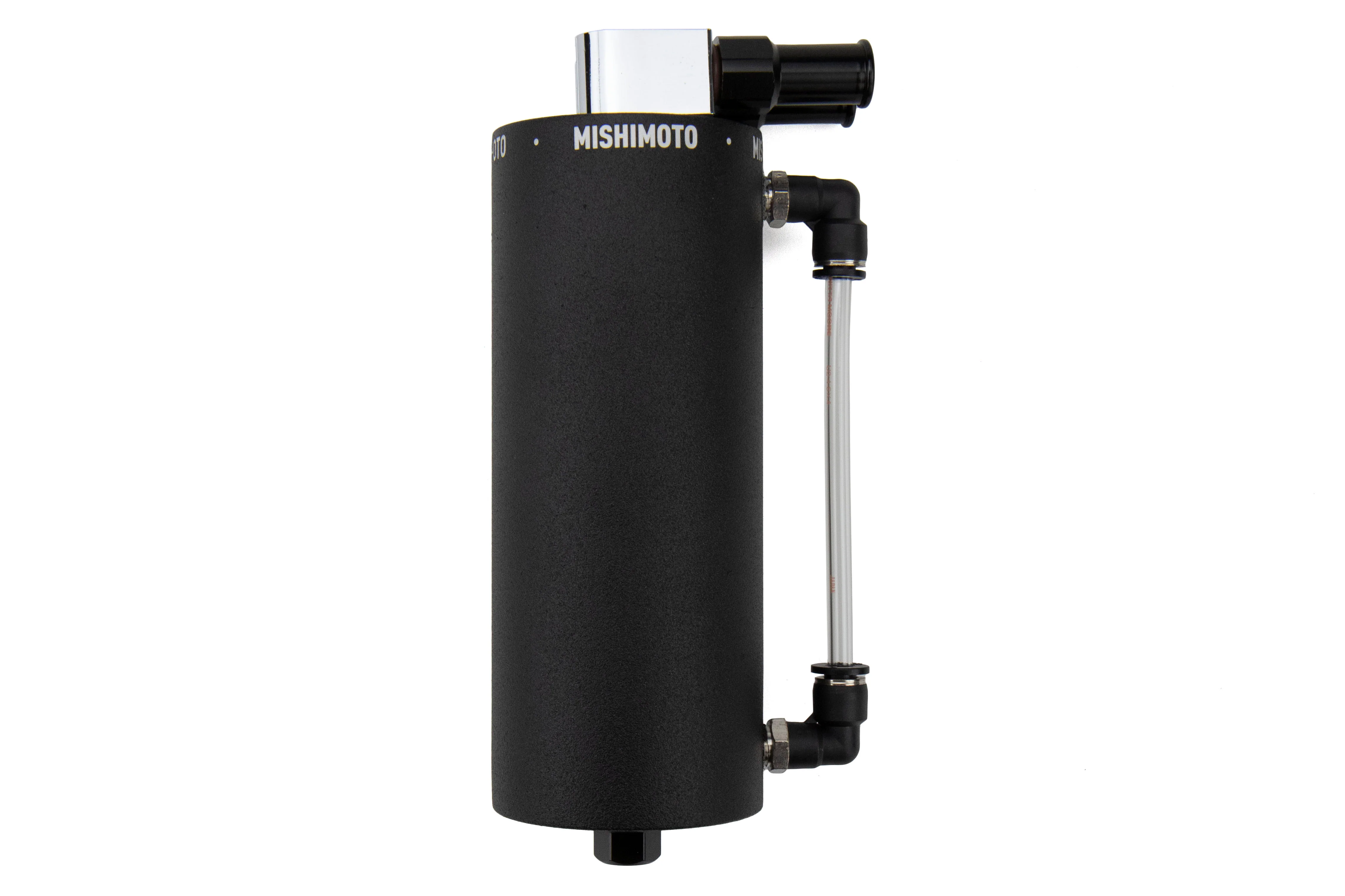 Mishimoto Wrinkle Small Aluminum Oil Catch Can - Universal