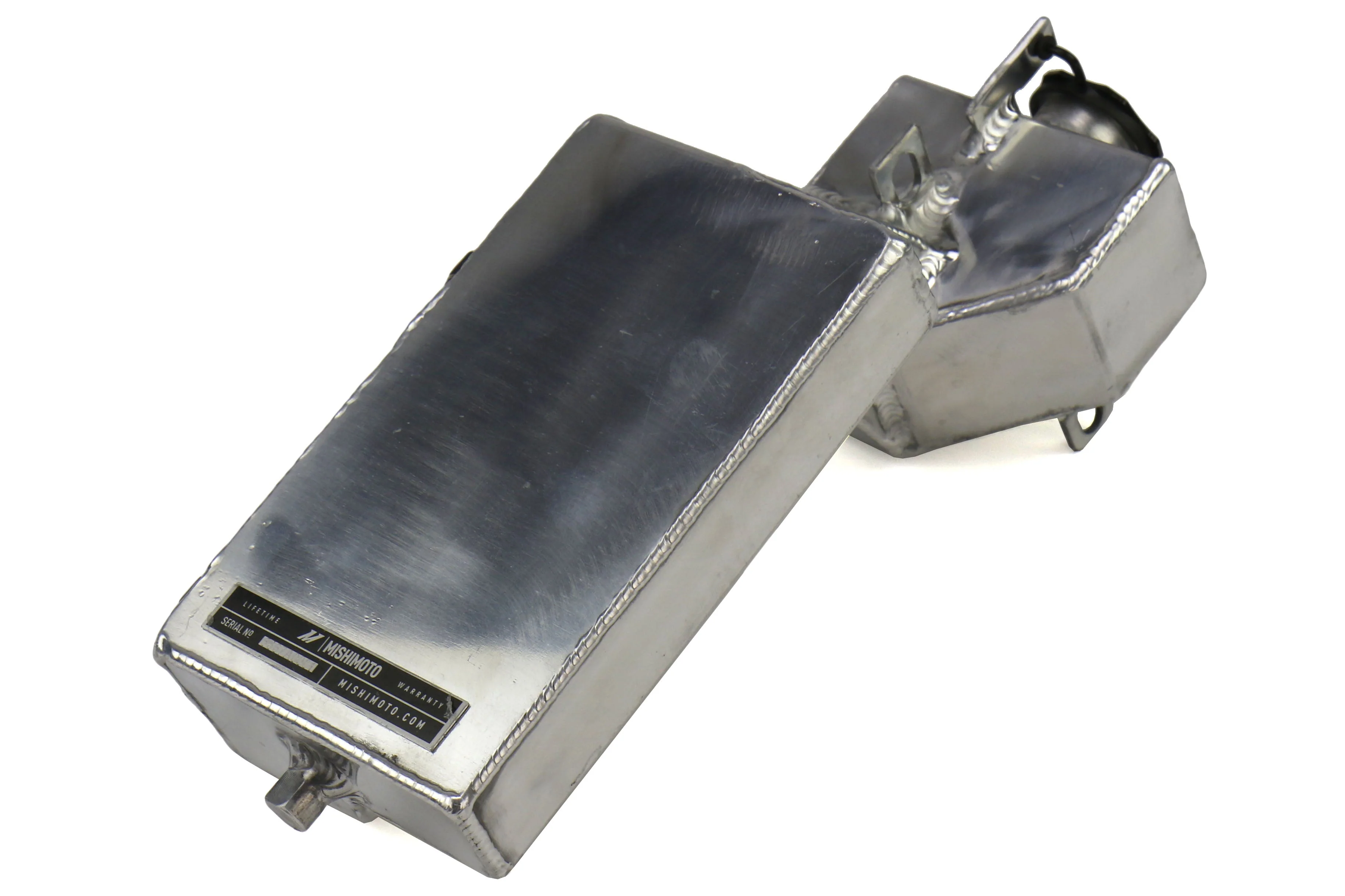 Mishimoto Aluminum Overflow Tank Polished - 2013-2021 Scion FR-S / Subaru BRZ / Toyota 86 - Image 2