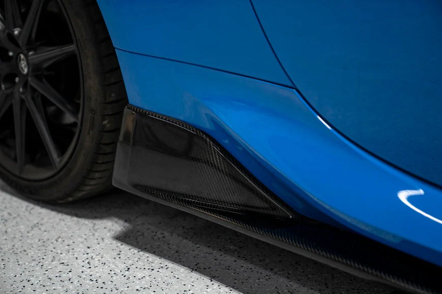 OLM Carbon Fiber CS Style Side Skirts - 2022-2024 Toyota GR86 / Subaru BRZ - Image 2