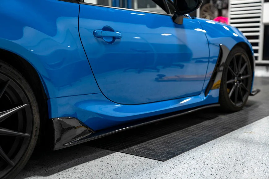 OLM Carbon Fiber CS Style Side Skirts - 2022-2024 Toyota GR86 / Subaru BRZ - Image 7