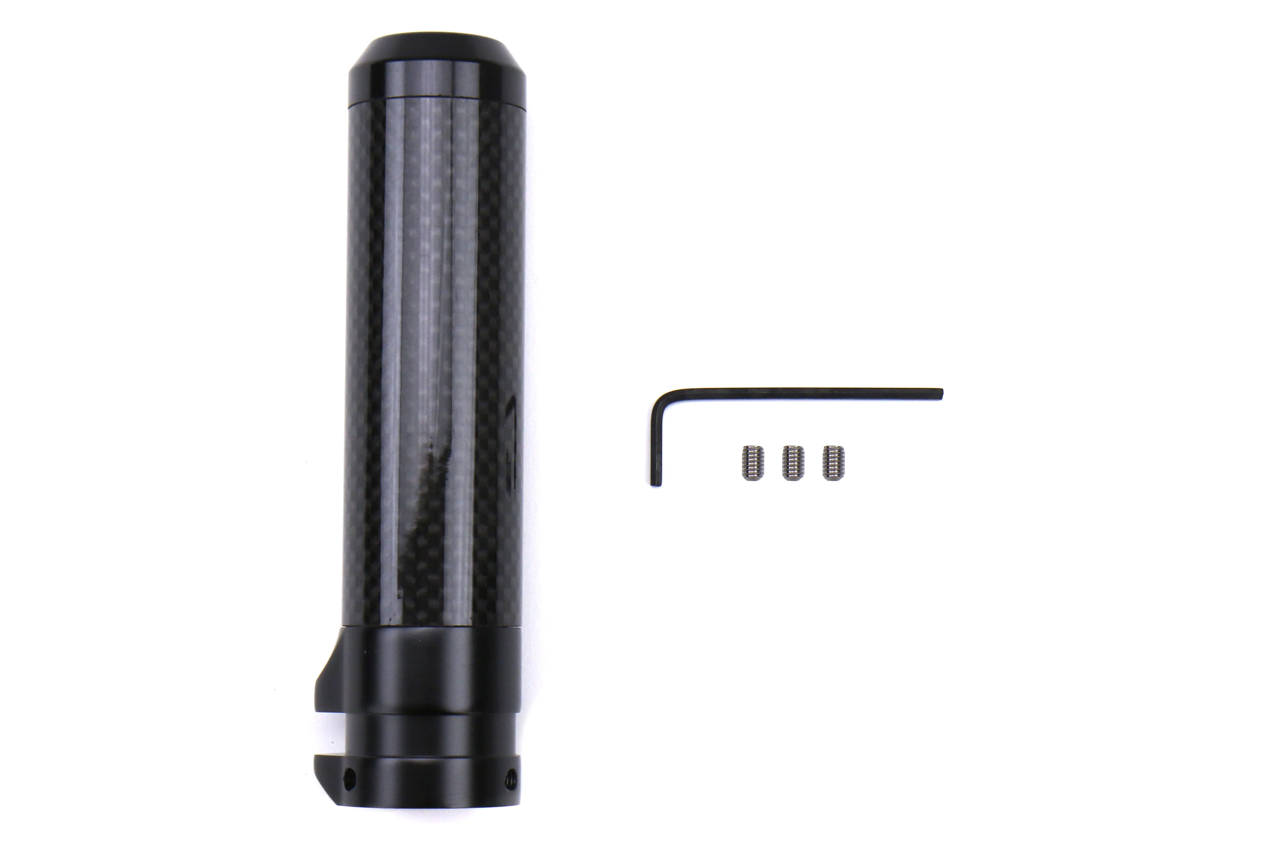 OLM Carbon Fiber E-Brake Replacement Handle - Black - 2013-2021 Scion FR-S / Subaru BRZ / Toyota 86 / 2015-2021 Subaru WRX / STI / 2014-2018 Forester / 2013-2017 Crosstrek