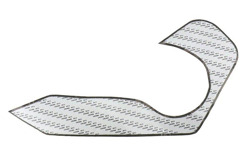 OLM Door Kick Guard with Silver Stitching - 2020-2024 Toyota GR Supra - Image 6